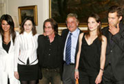 :: bianca guaccero, silvia de stantis, brad mirman, giancarlo giannini, claire forlani e joshua jackson ::